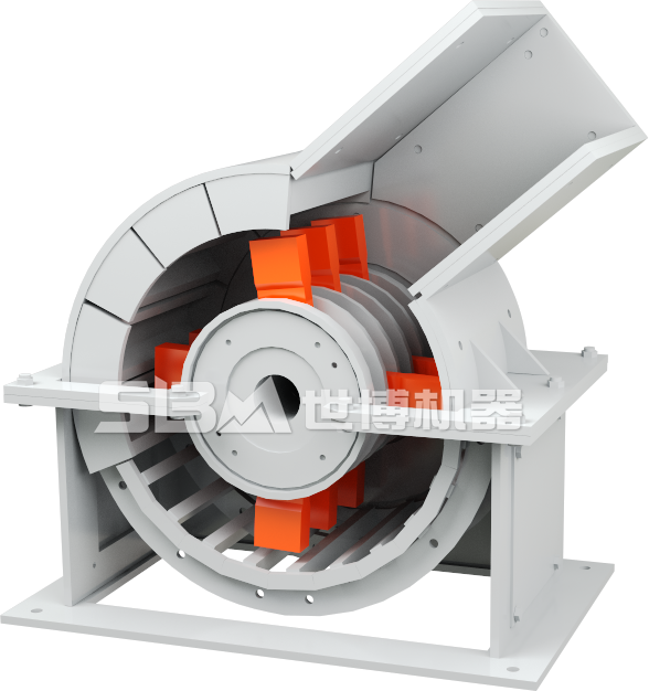 小型錘破碎機內部結構圖