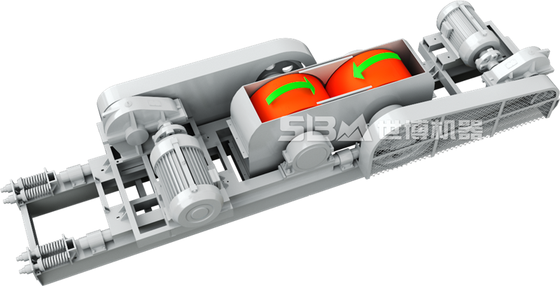 輥式破碎機結構圖